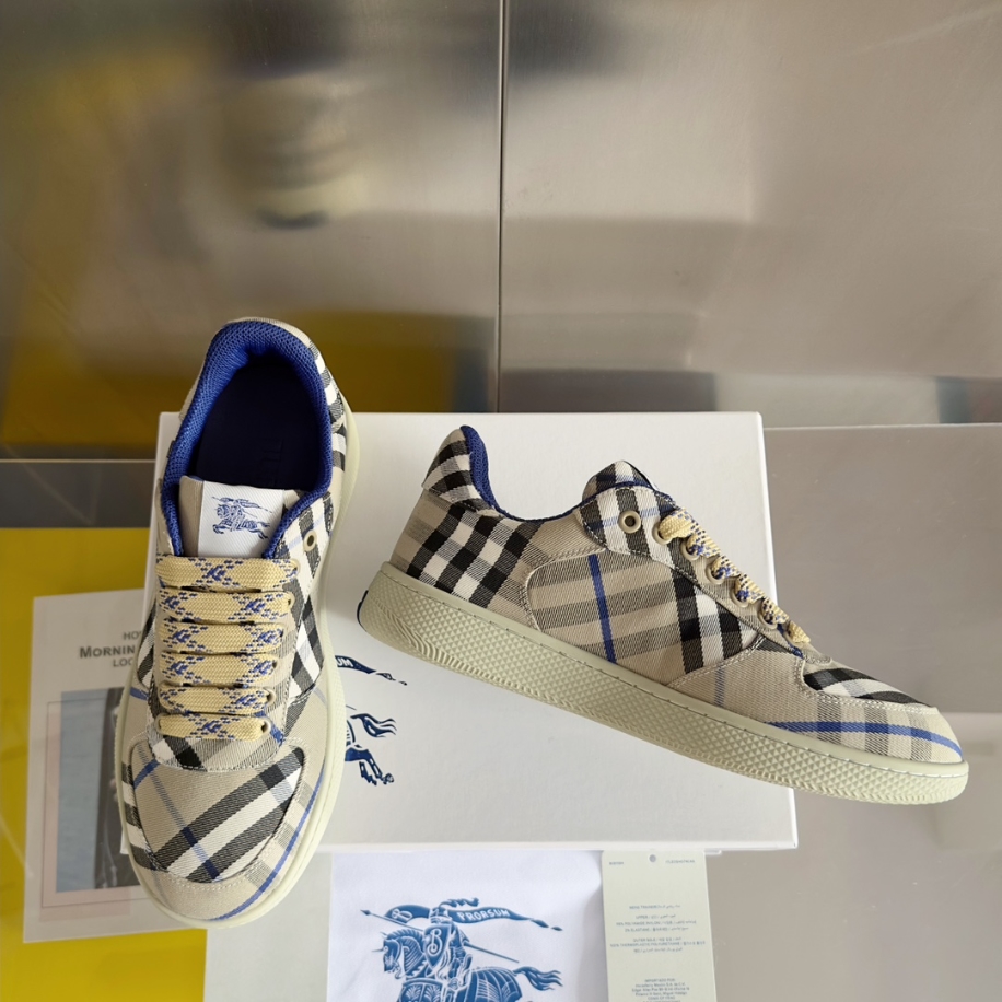 Burberry Terrace Check Grey Sneaker Reps - SBR016 - view 03
