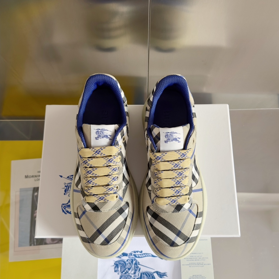 Burberry Terrace Check Grey Sneaker Reps - SBR016 - view 04