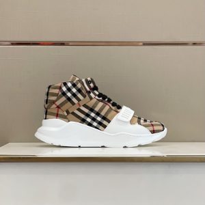 Burberry Vintage Check High-Top Sneaker Reps - SBR034 - view 01