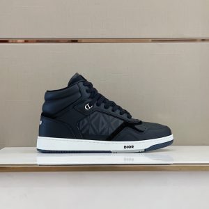 Dior B27 High ‘Black CD Diamond’ Sneaker Reps - DR093 - view 01