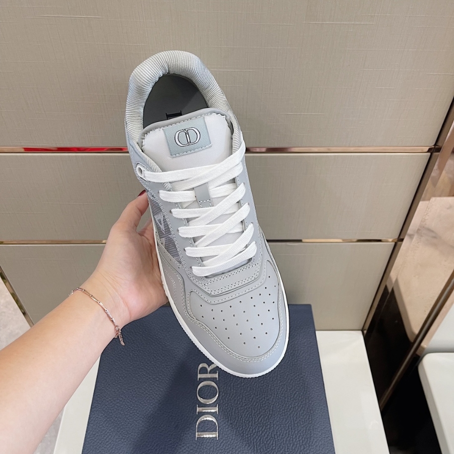 Dior B27 Low Dior Gray CD Diamond Sneaker Reps - DR094 - view 05