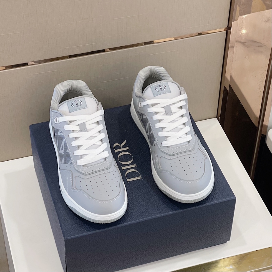 Dior B27 Low Dior Gray CD Diamond Sneaker Reps - DR094 - view 06
