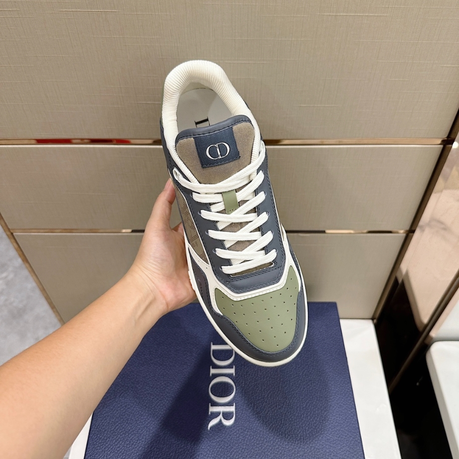 Dior B27 Low Deep Gray Brown Sneaker Reps - DR099 - view 03