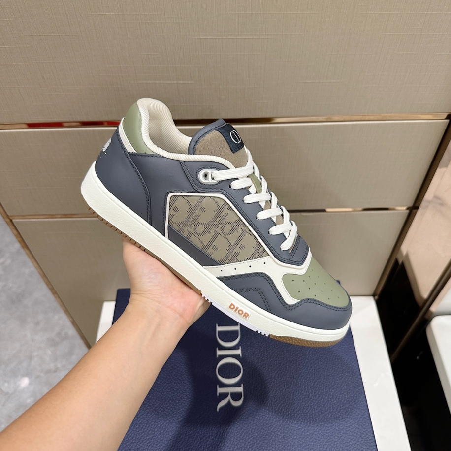 Dior B27 Low Deep Gray Brown Sneaker Reps - DR099 - view 05