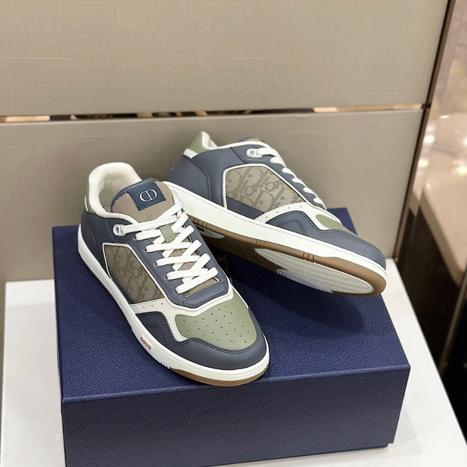 Dior B27 Low Deep Gray Brown Sneaker Reps - DR099 - view 06
