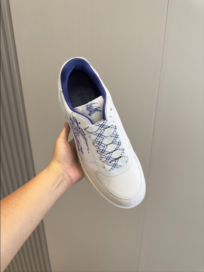 Burberry White Blue Low Sneaker Reps - SBR012 - view 03