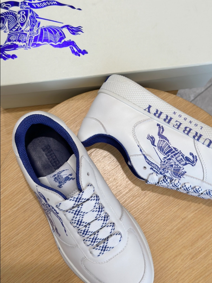 Burberry White Blue Low Sneaker Reps - SBR012 - view 04