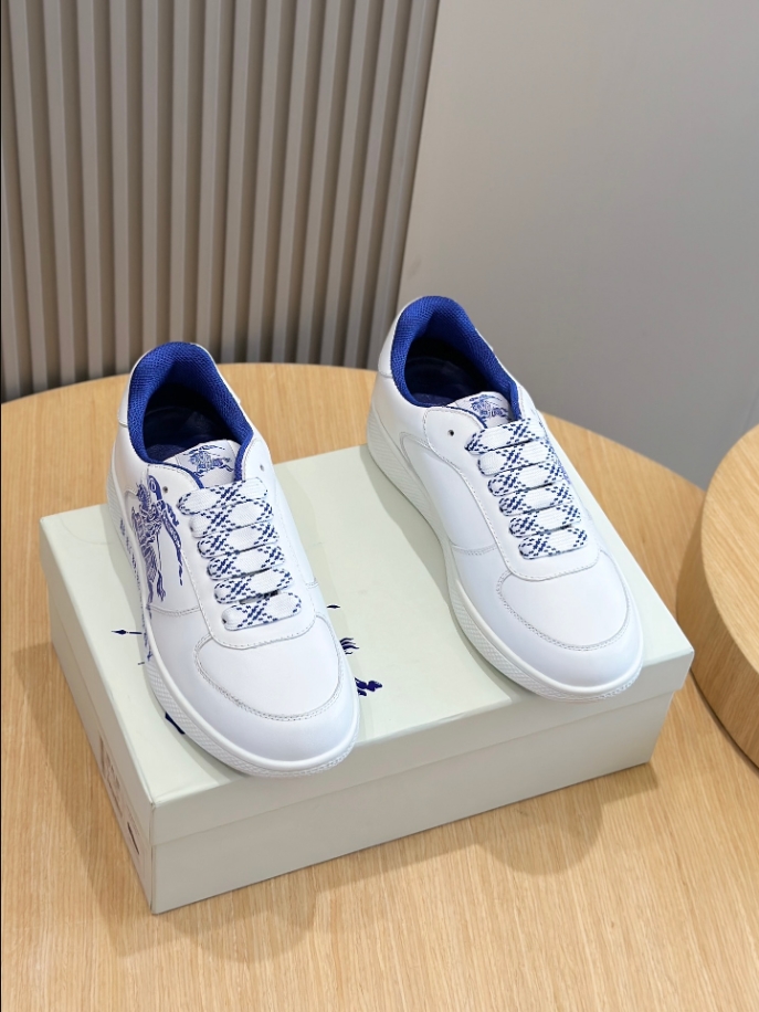 Burberry White Blue Low Sneaker Reps - SBR012 - view 06