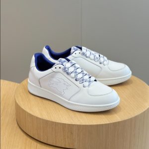 Burberry White Leather Stock Sneaker Reps - SBR008 - view 01