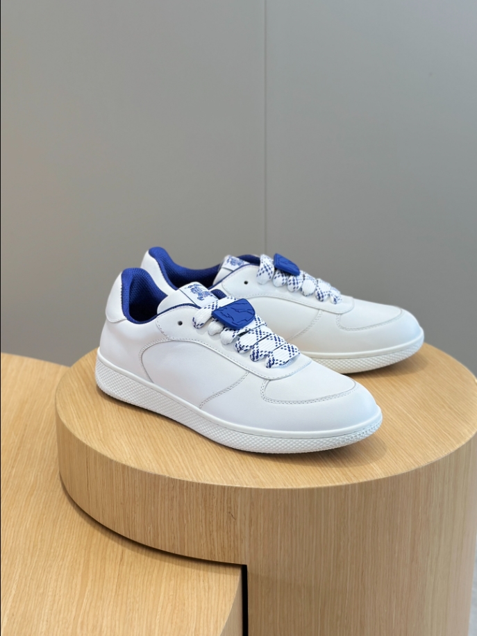 Burberry White Navy Mid Sneaker Reps - SBR006 - view 04