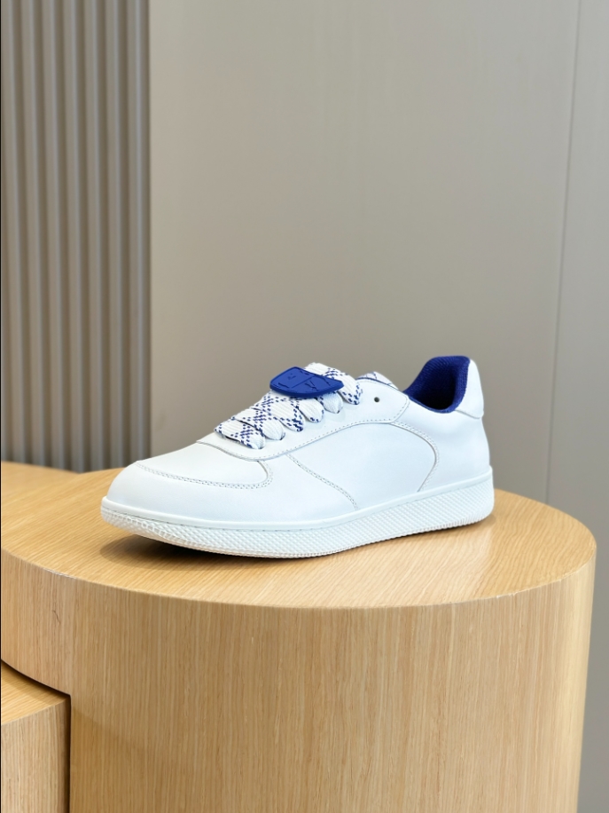 Burberry White Navy Mid Sneaker Reps - SBR006 - view 06