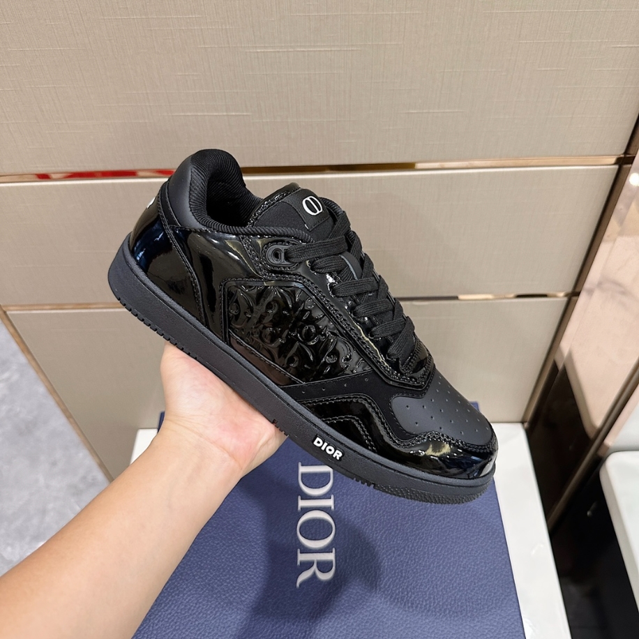Dior B27 Black Patent Calfskin Sneaker Reps - DR100 - view 02