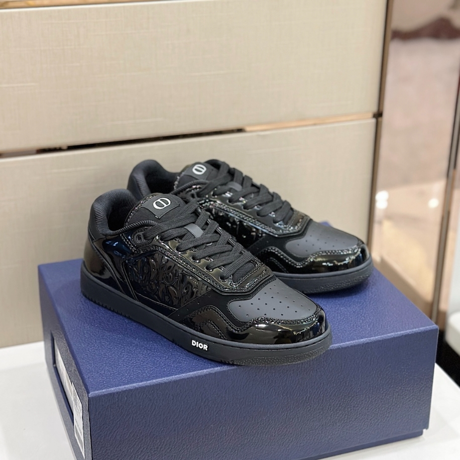 Dior B27 Black Patent Calfskin Sneaker Reps - DR100 - view 03
