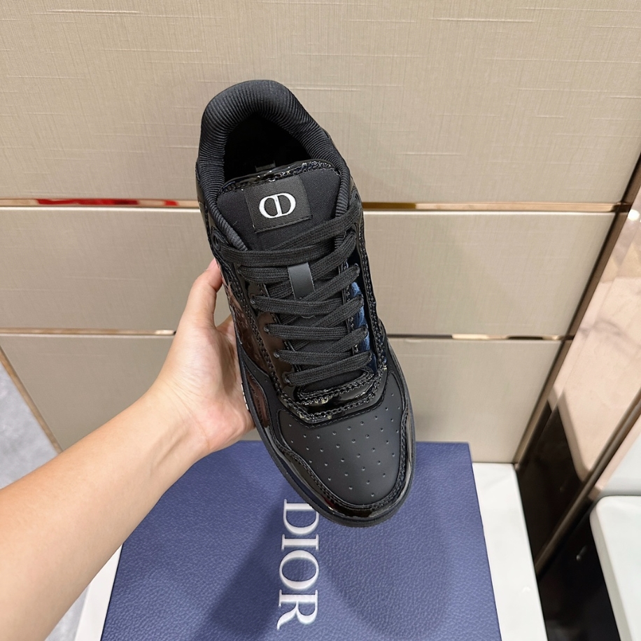 Dior B27 Black Patent Calfskin Sneaker Reps - DR100 - view 06