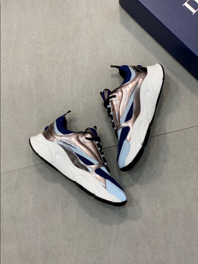 Dior B22 Trainer ‘Blue Silver’ Sneaker Reps - DR102 - view 02