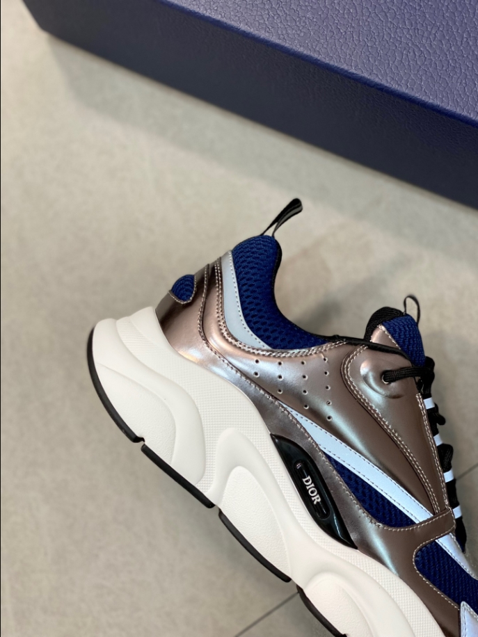Dior B22 Trainer ‘Blue Silver’ Sneaker Reps - DR102 - view 04