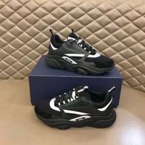 Dior B22 Reflective Leather Multicolor Black Sneaker Reps - DR106 - view 01