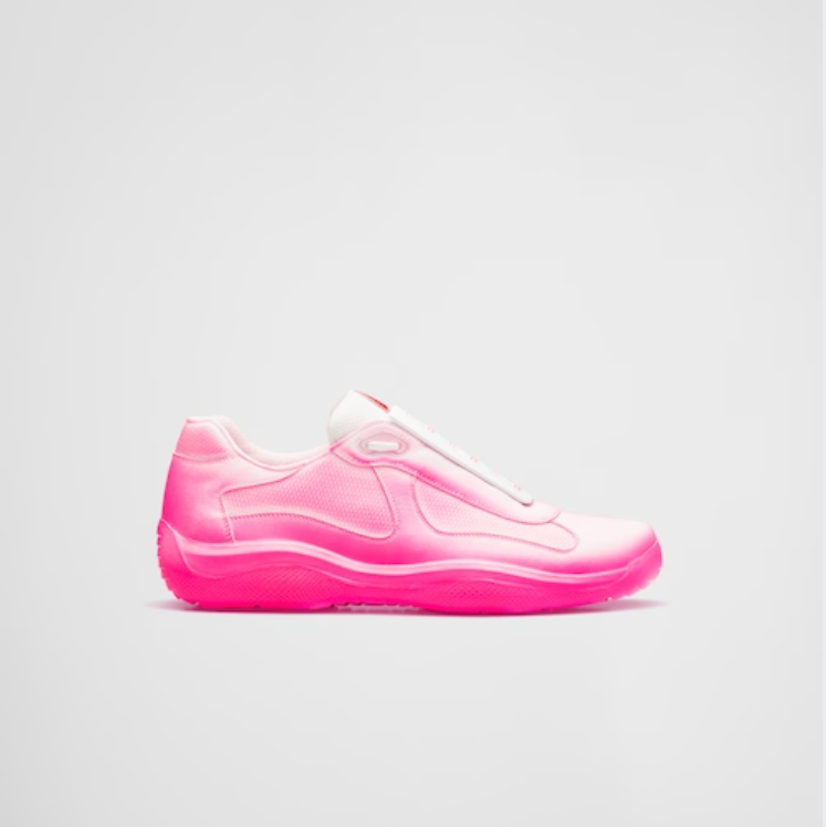 Cass x Prada America’s Cup “Rel3ase” Sneakers Replica - PSD025 - view 01
