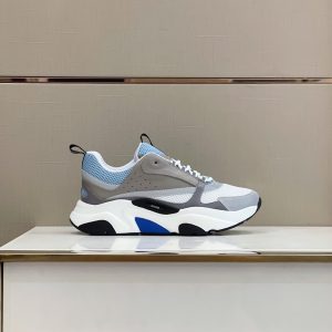 Dior B22 Technical Mesh White Blue Beige Sneaker Reps - DR114 - view 01