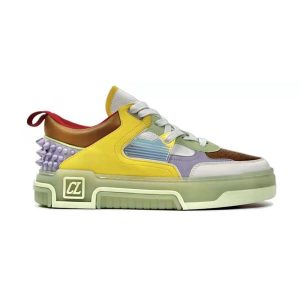 Christian Louboutin Astroloubi Green Sneakers Reps - CLS93 - view 01