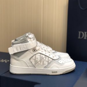 Dior B27 High ‘Dior Oblique Galaxy White’ Sneaker Reps - DR121 - view 01
