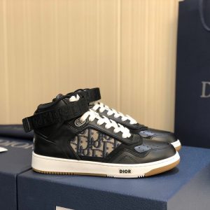 Dior B27 High ‘Dior Oblique Black’ Sneaker Reps - DR122 - view 01