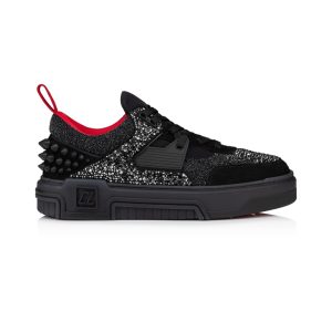 Christian Louboutin Astroloubi Strass Black Sneaker Reps - CLS99 - view 01