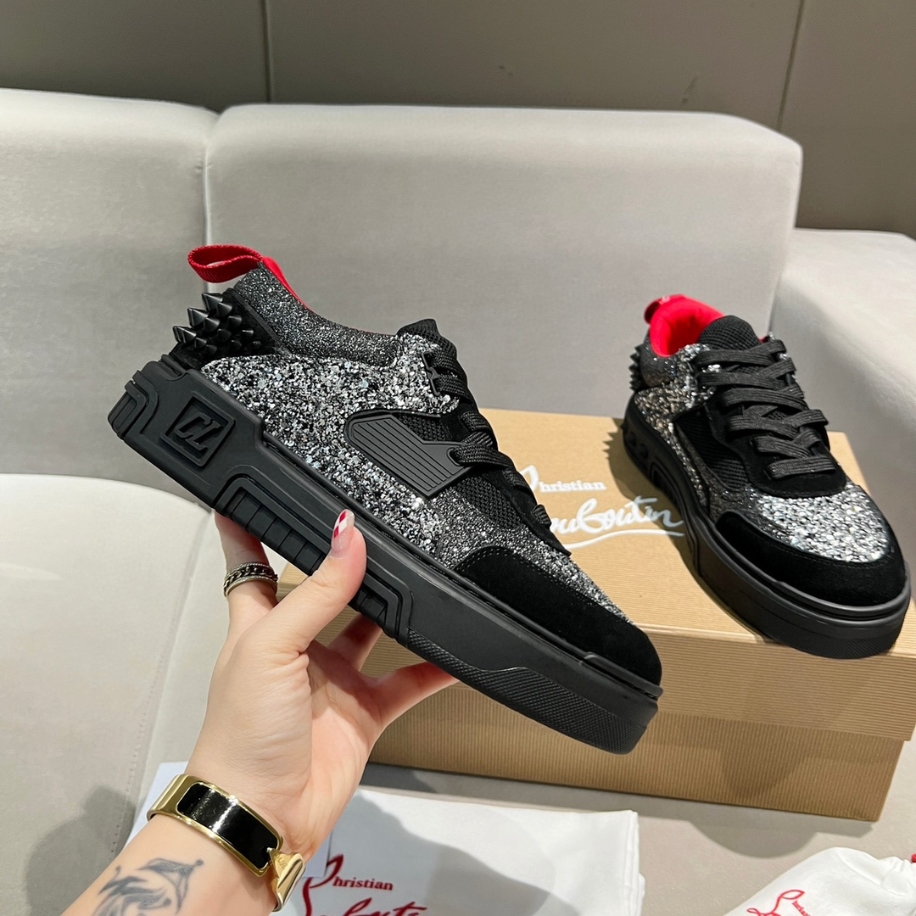 Christian Louboutin Astroloubi Strass Black Sneaker Reps - CLS99 - view 03