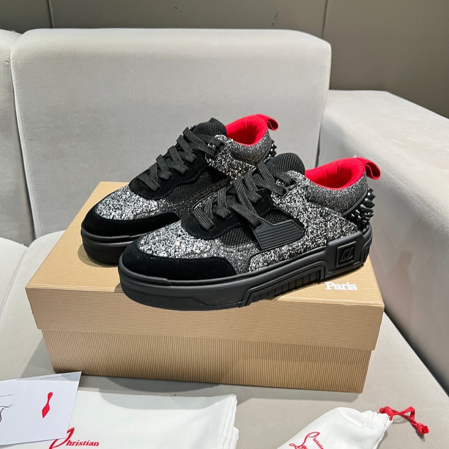 Christian Louboutin Astroloubi Strass Black Sneaker Reps - CLS99 - view 05
