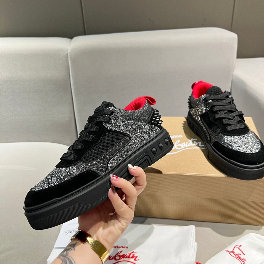 Christian Louboutin Astroloubi Strass Black Sneaker Reps - CLS99 - view 06