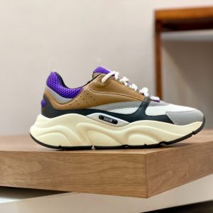 Dior B22 Violet Brown Beige Sneaker Reps - DR125 - view 01