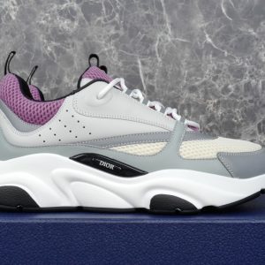 Dior B22 Triple Purple and Grey Sneaker Reps - DR126 - view 01