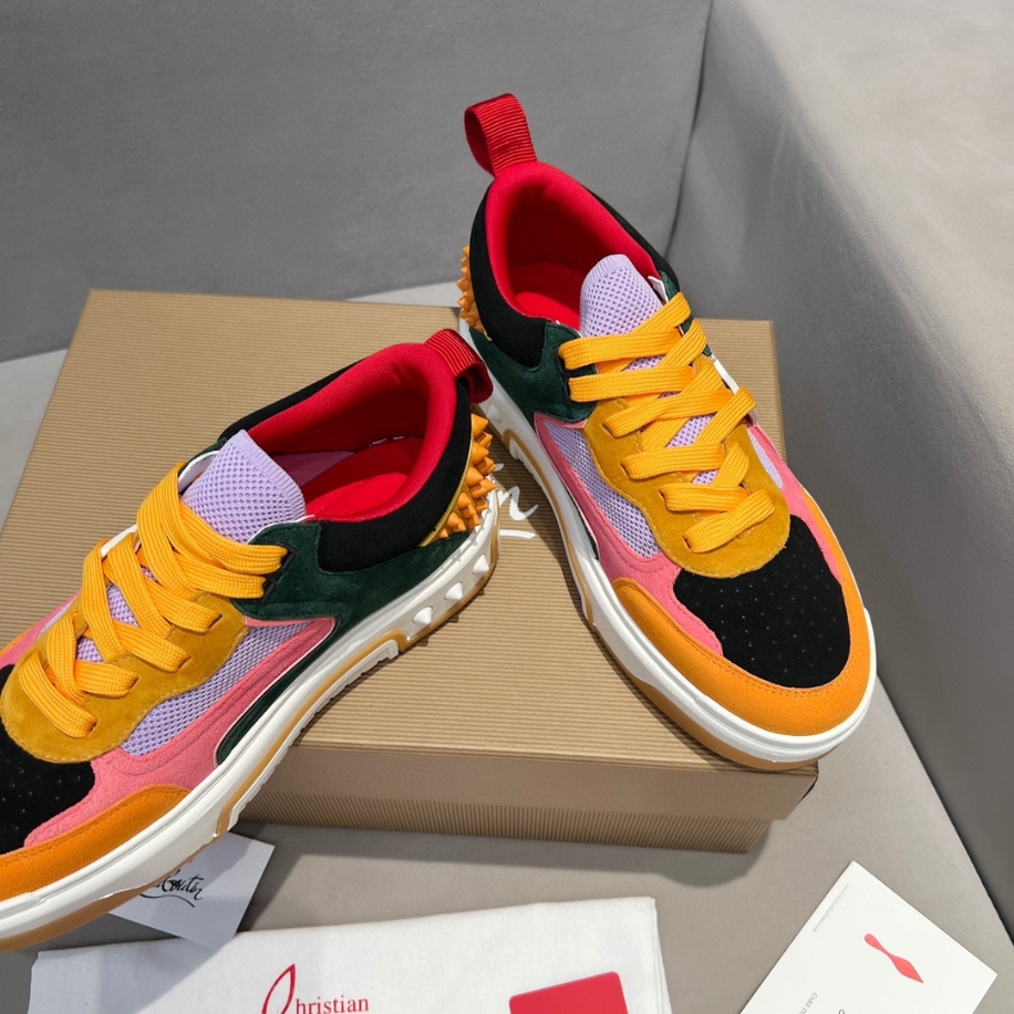 Christian Louboutin Astroloubi White Brown Sneaker Reps - CLS95 - view 06