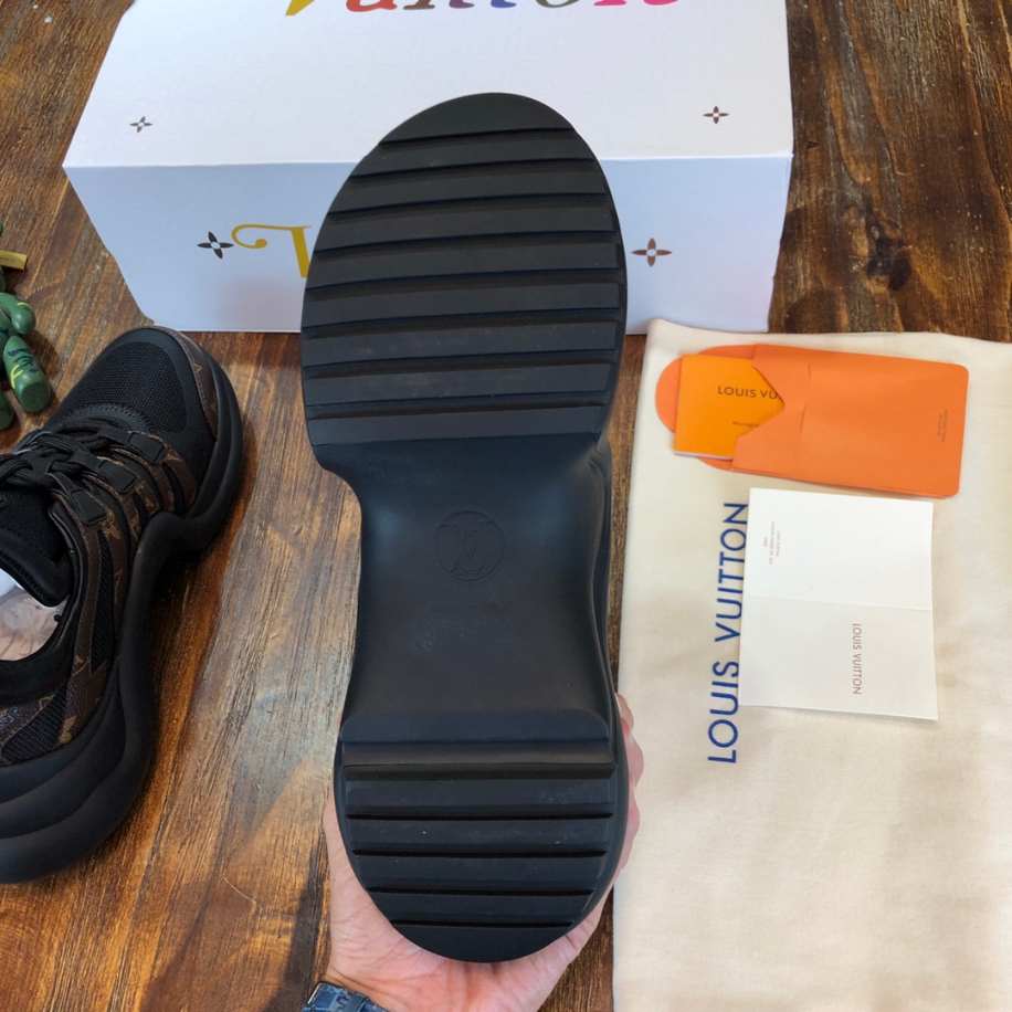 Louis Vuitton Archlight Trainer Black Sneaker Reps - LS098 - view 02