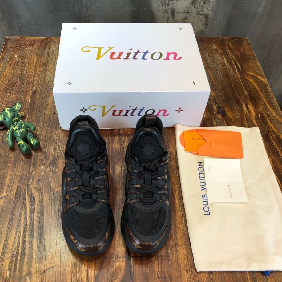 Louis Vuitton Archlight Trainer Black Sneaker Reps - LS098 - view 03