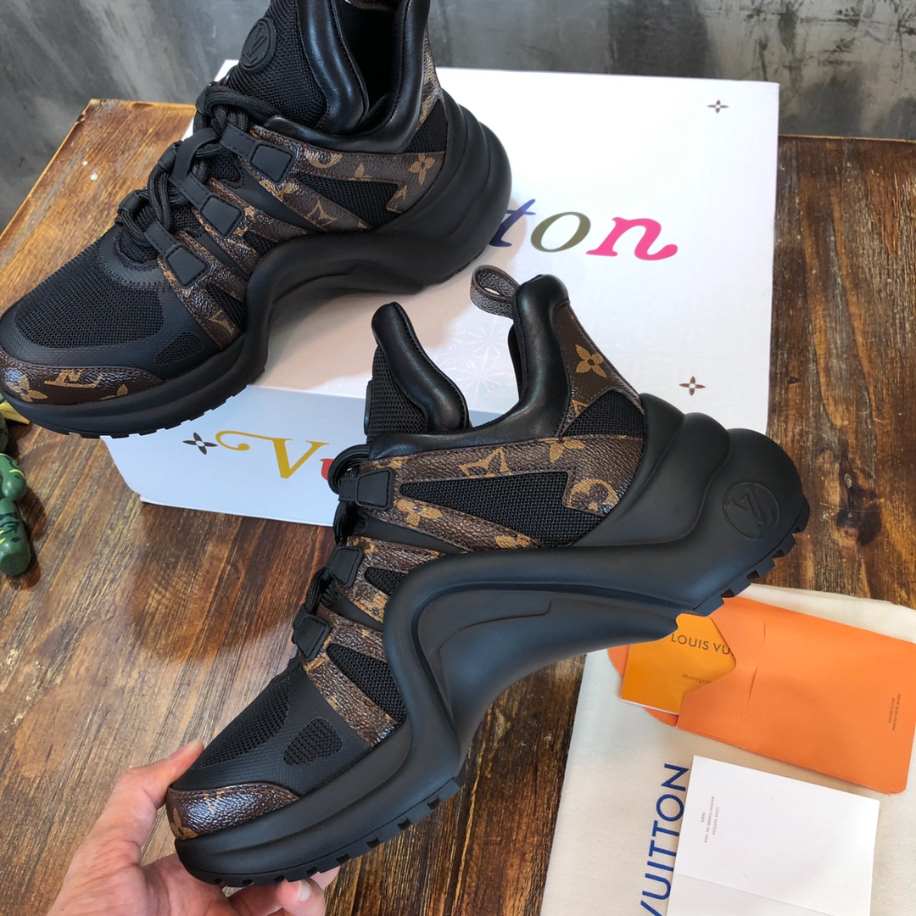 Louis Vuitton Archlight Trainer Black Sneaker Reps - LS098 - view 04