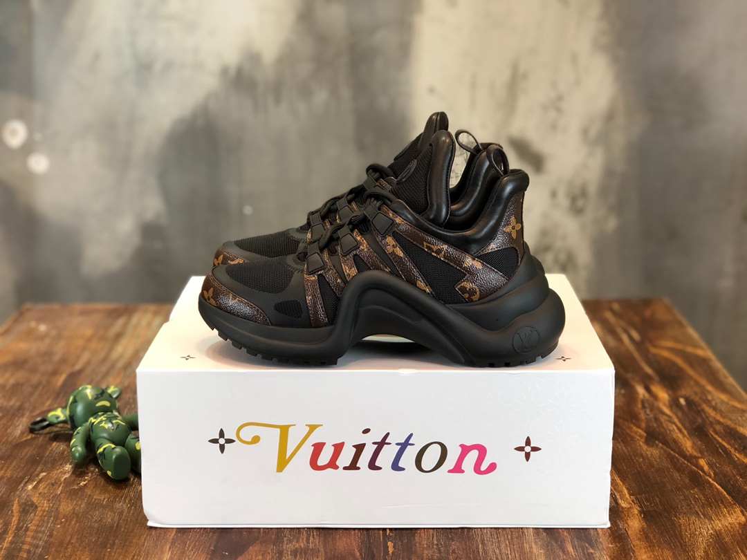 Louis Vuitton Archlight Trainer Black Sneaker Reps - LS098 - view 05