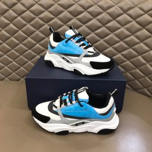 Dior B22 Light Blue Croc Sneaker Reps - DR130 - view 01