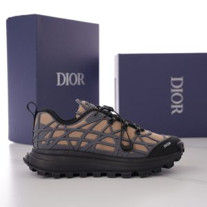 Dior B31 Runner Black Brown Khaki Sneaker Reps - DR134 - view 01