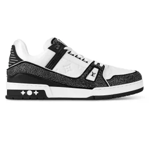 Louis Vuitton Trainer Sneakers Sparkling Crystals Reps - LS117 - view 01