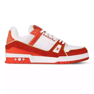Louis Vuitton Trainer Sneakers Sparkling Crystals Reps - LS118 - view 01