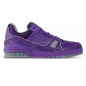 Louis Vuitton Trainer Sneakers Sparkling Crystals Reps - LS120 - view 01