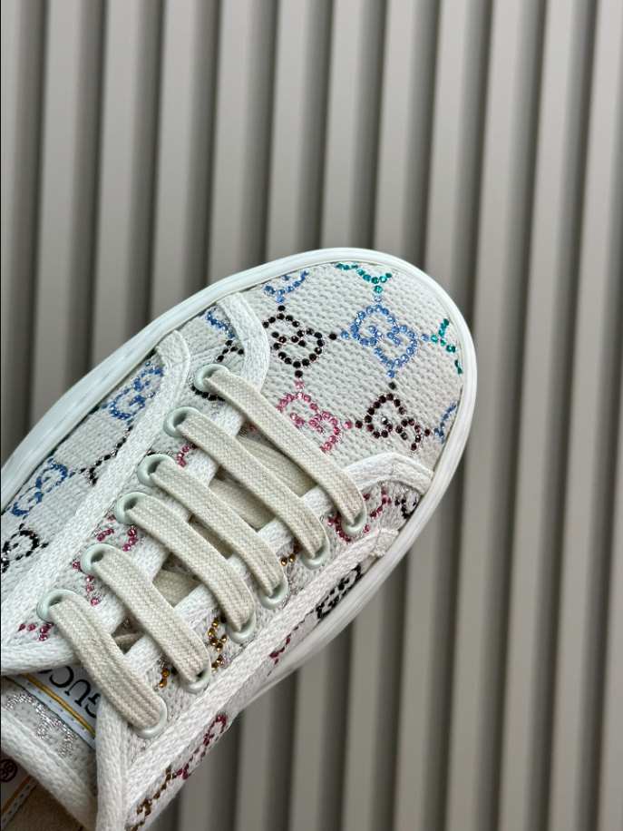Sneaker Gucci GG Monogram In Off White Canvas Reps - GI042 - view 05