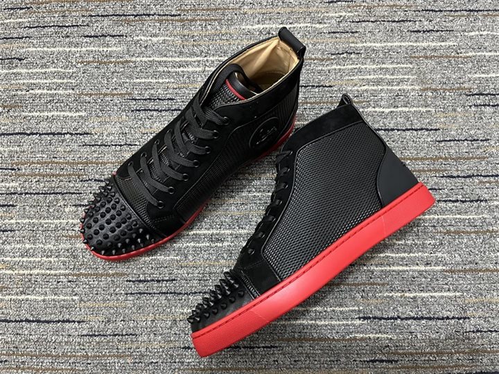 Christian Louboutin High- top Sneakers Replica - CLS83 - view 01