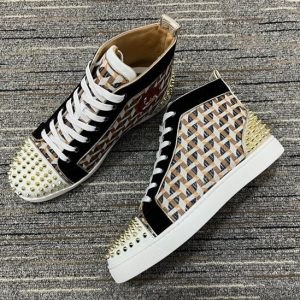 Christian Louboutin High- top Sneakers Replica - CLS87 - view 01