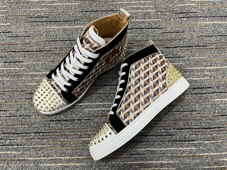 Christian Louboutin High- top Sneakers Replica - CLS87 - view 01