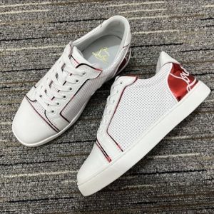 Christian Louboutin High-end Low-top Lace-up Sneakers Replica - CLS57 - view 01