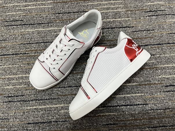 Christian Louboutin High-end Low-top Lace-up Sneakers Replica - CLS57 - view 01