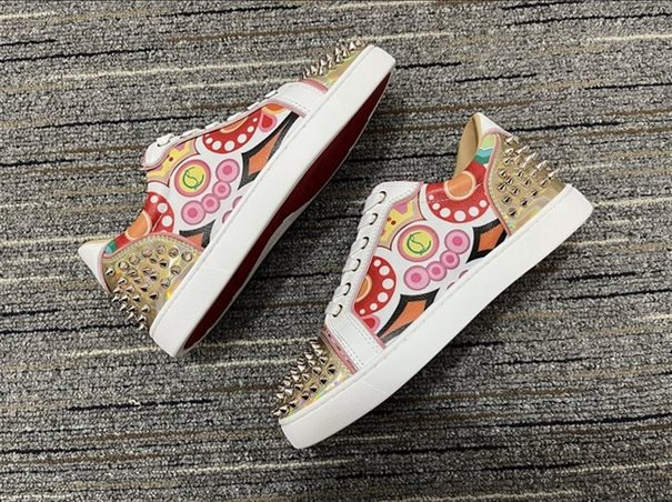 Christian Louboutin High-end Low-top Lace-up Sneakers Replica - CLS58 - view 03