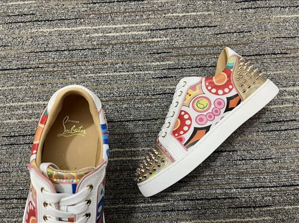 Christian Louboutin High-end Low-top Lace-up Sneakers Replica - CLS58 - view 04